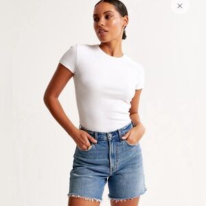 Abercrombie and Fitch High Rise Dad Shorts